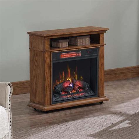 Duraflame 315 In W 5200 Btu Ash Metal Flat Wall Infrared Quartz Electric Fireplace At