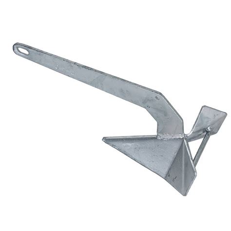 Boat Anchor Delta Style 6Kg Galvanised 7 10m Craft Boating Fishing