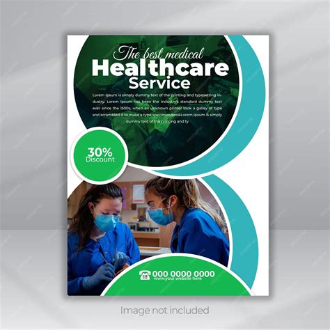 Premium Psd Medical Flyer Template Design