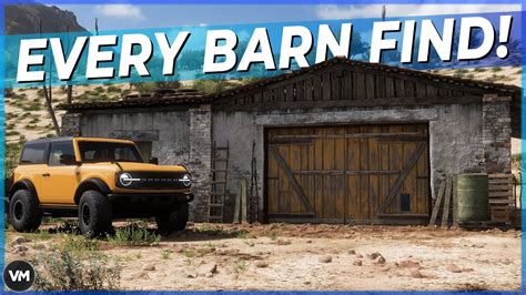 Forza Horizon Barn Find Map Ergoholf