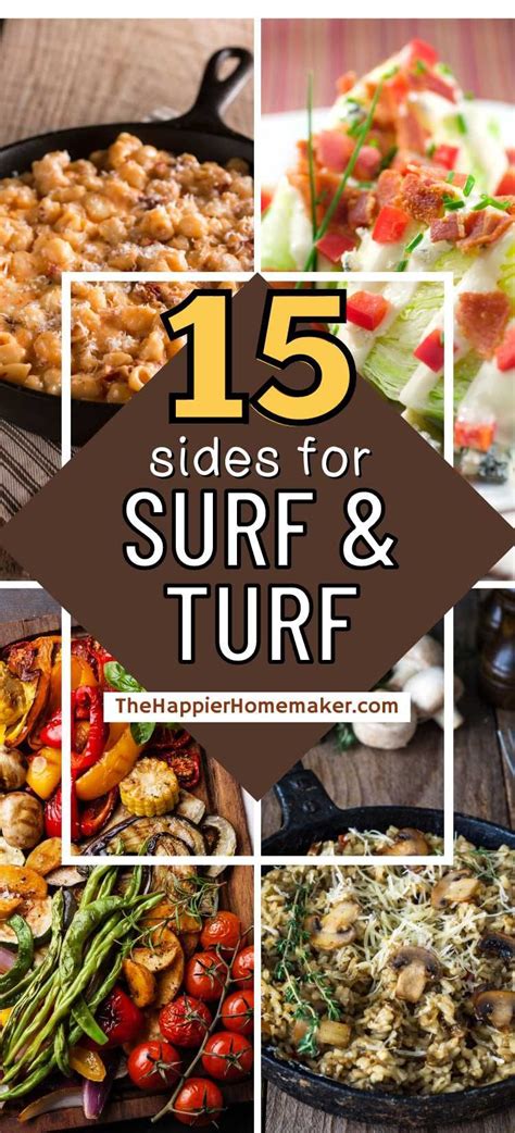 Sides For Surf And Turf In 2024 Surf And Turf Side Dishes Easy Steak And Seafood