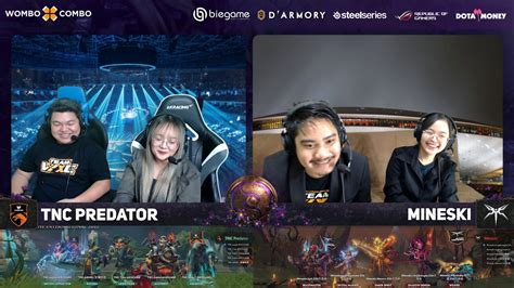 Tnc Predator Vs Mineski Game Bo The International Groupstage