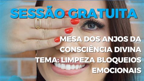 Sessão gratuita a Mesa dos Anjos da Consciência Divina Tema