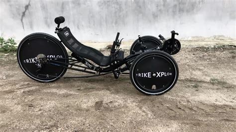 Free Shipping Five Year Warranty 3 Wheel 500w Pedal Assisted Suspension Electric Recumbent Trike