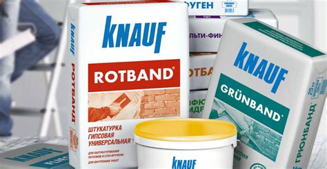 Штукатурка Knauf Rotband: гипсовая штукатурная смесь в упаковках по 30 ...
