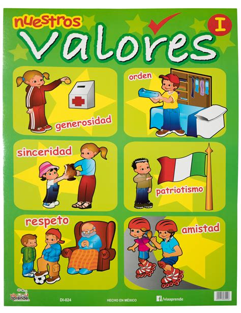 Valores I Poster Espacio De Genios