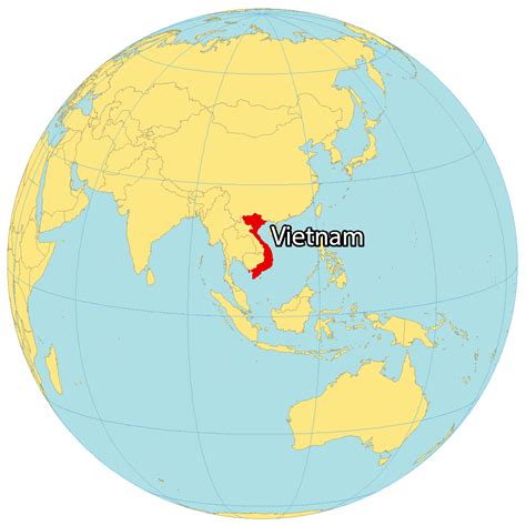 Vietnam Map World Map