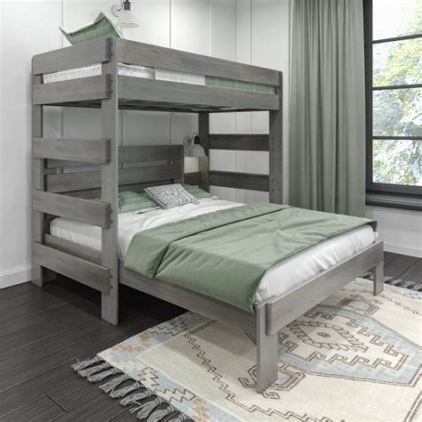 Buy Max Lily Modern Farmhouse Bunk Bed L Shape Twin Over Queen Bed