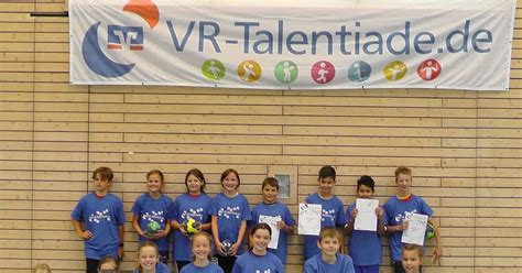 Vr Talentiade Sichtung Handball Talente Aus Pforzheim Berzeugen Bei