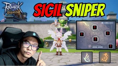 BUILD SIGIL RUNE SNIPER ADL RAGNAROK ORIGIN GLOBAL YouTube