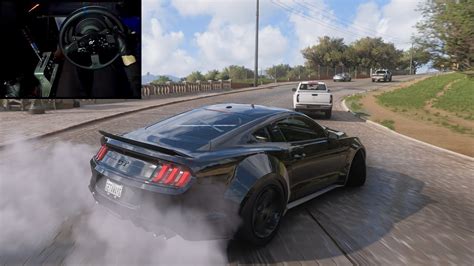 Ford Mustang GT DeBerti Forza Horizon 5 Thrustmaster T300RS YouTube