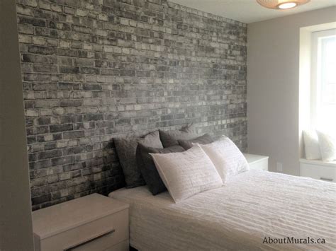 Grey Brick Wall Wallpaper