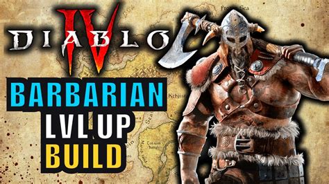 Diablo Barbarian Leveling Build Guide Level Up Fast Youtube