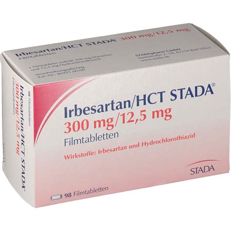 Irbesartan Hct Stada Mg Mg Filmtabletten St Shop Apotheke