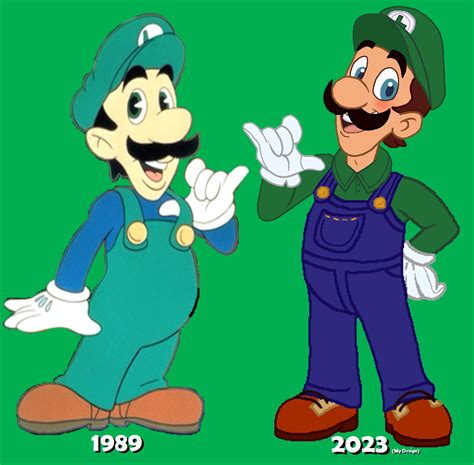 Super Mario Bros Super Show Reboot Luigi By Princesscreation345