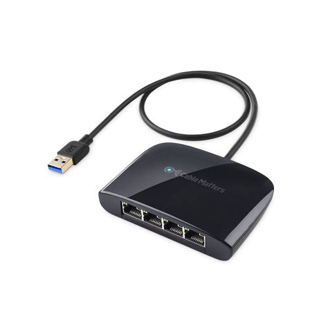 Buy Cable Matters USB To 4 Port Gigabit Ethernet Switch For Network