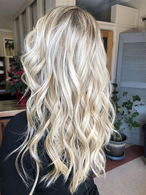 Platinum Blonde Balayage Waypointhairstyles