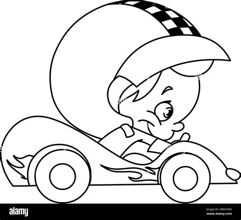 Bumper Car Coloring Pages