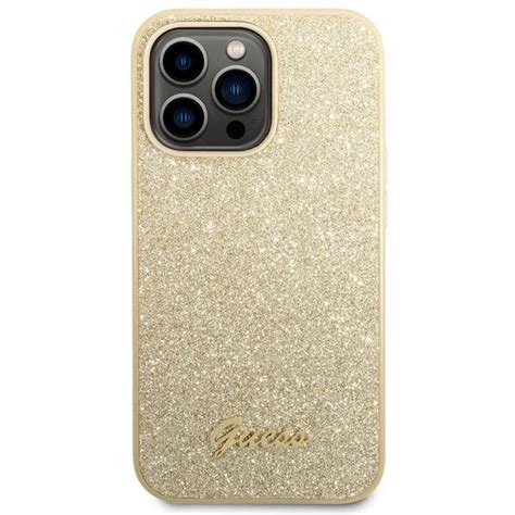 Kryt Na Mobil Guess Glitter Flakes Metal Logo Na Apple Iphone Pro