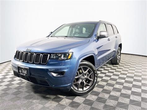 Pre Owned 2021 Jeep Grand Cherokee 80th Anniversary Edition 4d Sport Utility In Schaumburg