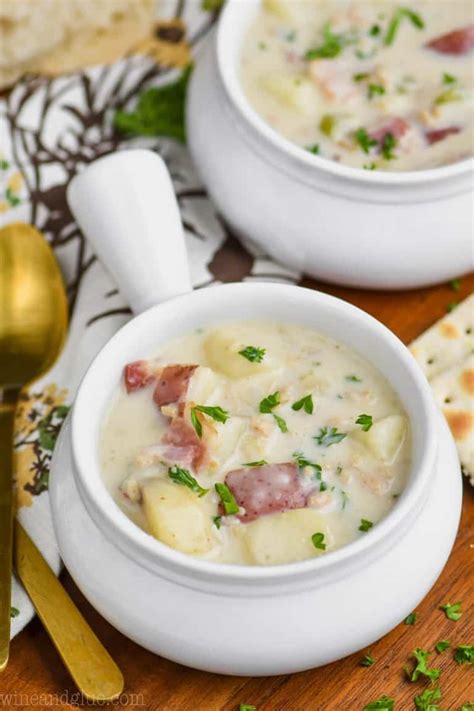 New England Clam Chowder Recipe Wine And Glue