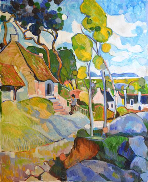 Paysage Breton En T Peinture Par Patrick Marie Artmajeur