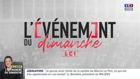 Replay LCI du 23 06 2024 L Événement du dimanche LCI du 23 juin