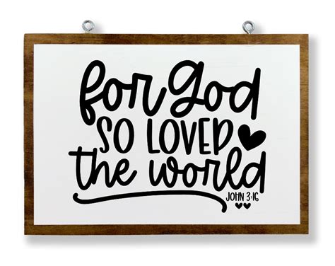 For God So Loved The World With Map Svg Clip Art Library