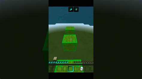 Lime Wool Parkour In Minecraft And Snow Bucket Mlg Shorts Minecraft