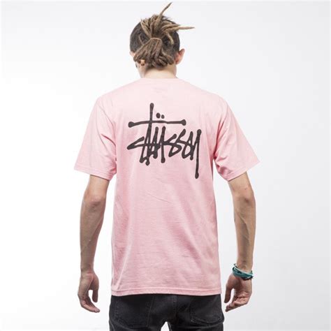 Stussy T Shirt Basic Rose Bludshop