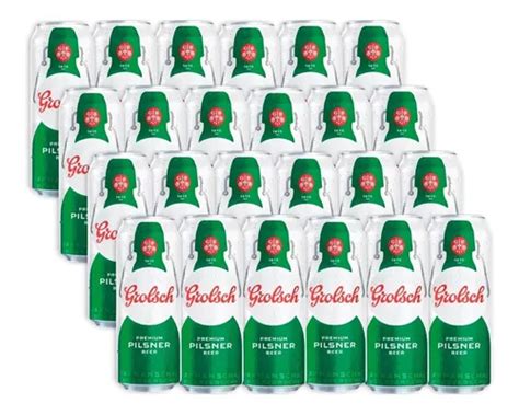 Grolsch Premium Cerveza Rubia Lager Pack X U Ml