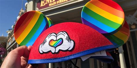 Disney Releases Rainbow Mickey Mouse Ears For The For Pride Month