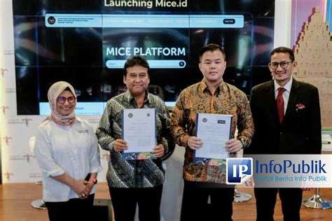 Infopublik Kemenparekraf Kolaborasi Rilis Platform Mice Id