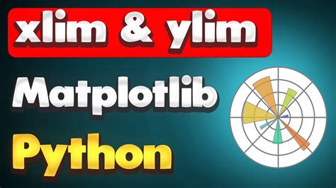 How To Set Axis Range Xlim Ylim In Matplotlib Python Matplotlib