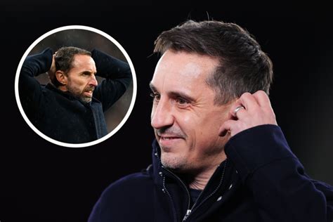 No Way Gary Neville Gives Strong Take On Gareth Southgate To