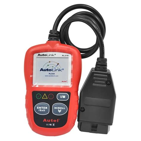 New Autel Autolink Al319 Car Obdii Eobd Obd2 Diagnostic Tool Can Code