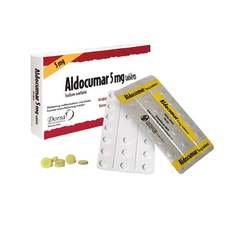 Aldocumar 5 Mg Tienda Catracha Salud