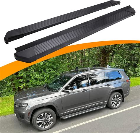 Amazon Snailfly Estribos De 4 13 Pulgadas Para Jeep Grand Cherokee