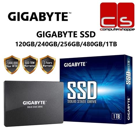 Gigabyte Ssd Series 25 Internal Solid State Drive 120gb240gb