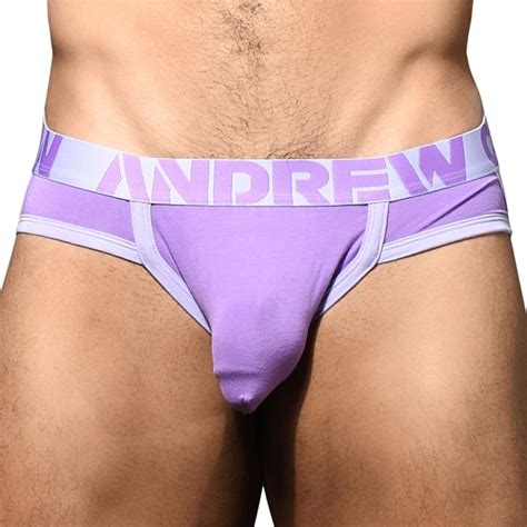 Andrew Christian Jock Strap Retro Almost Naked Bambou Lavande Inderwear
