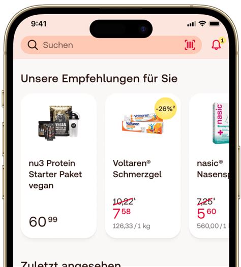 Shop Apotheke App Für Android And Ios