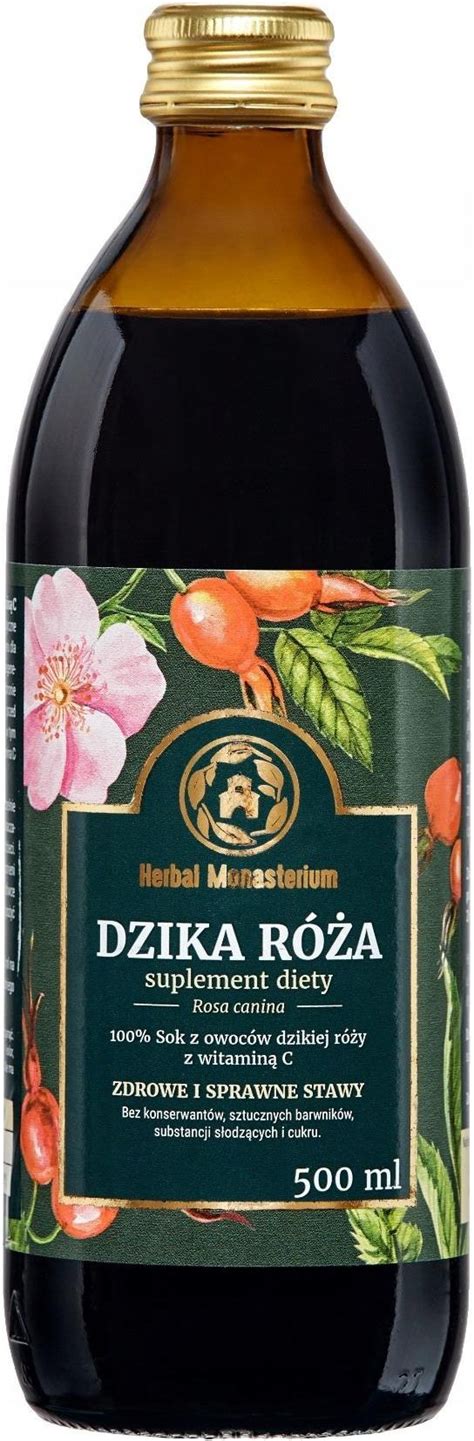 Herbal Monasterium Dzika R A Naturalny Sok Z Owoc W Dzikiej R Y Z