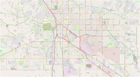 Map of Tucson, Arizona | Streets and neighborhoods