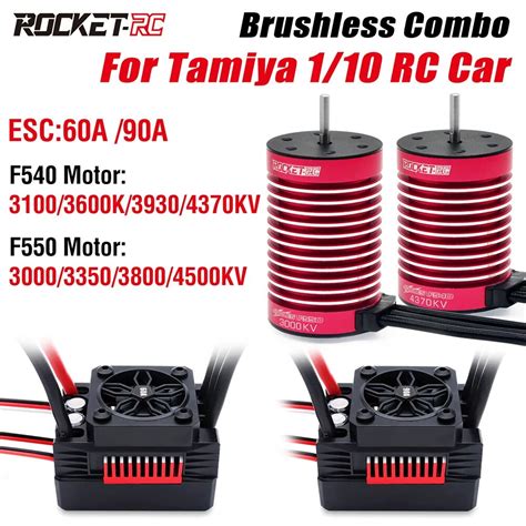 Surpass Hobby Rocket Rc Brushless Motor And Esc Combo A A F