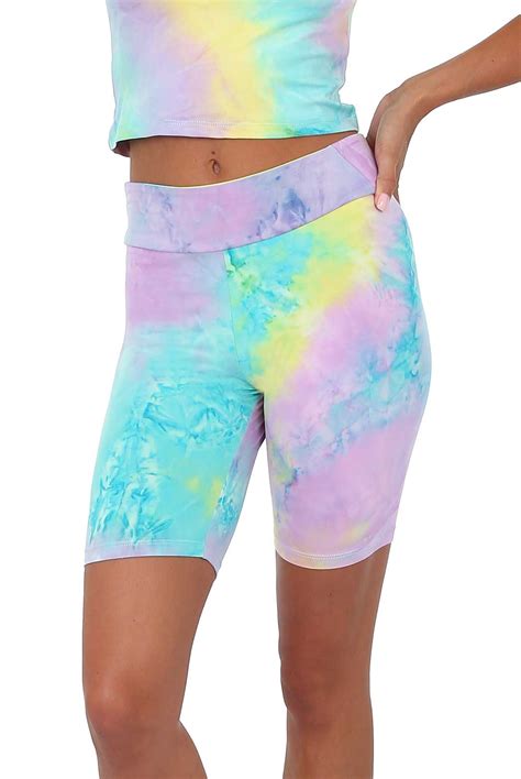 Suzzi Tie Dye Bike Shorts Td04 Uzzi