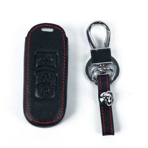 Premium Car Remote Key Case For Mazda 2 3 5 6 CX5 CX7 Leather 3