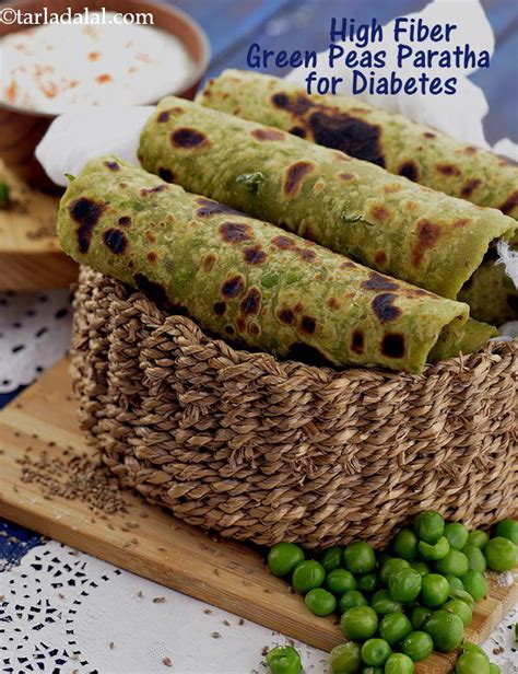 Healthy Green Pea Paratha Recipe Matar Paratha For Weight Loss Acidity Diabetic