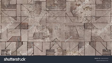 Creative Abstract Grunge Decorative Wall Paperwall Stock Illustration