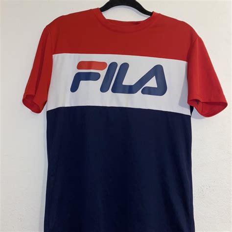 Fila T Shirt Worn Once No Stains Or Tears Fila Depop