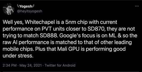 Google's Pixel 6 chip could rub shoulders with the Snapdragon 870